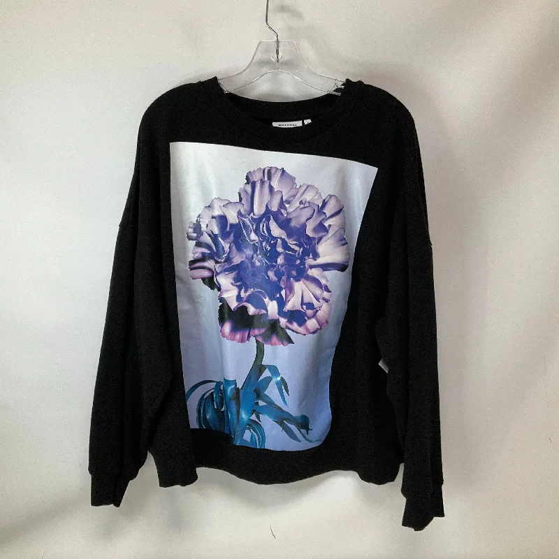 Sweatshirt Crewneck By Cma In Black, Size: L