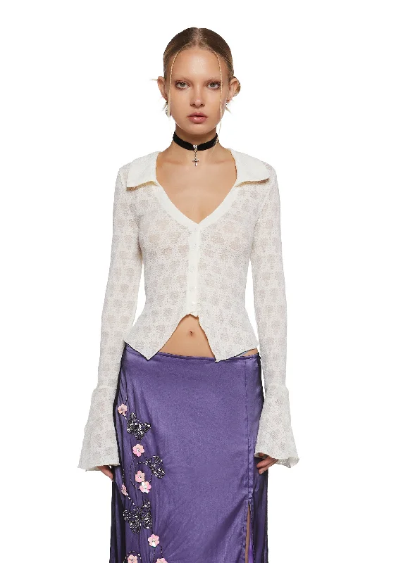Versatile Outfits Tropical Island - Inspired Attire Revealed Beauty Long Sleeve Top