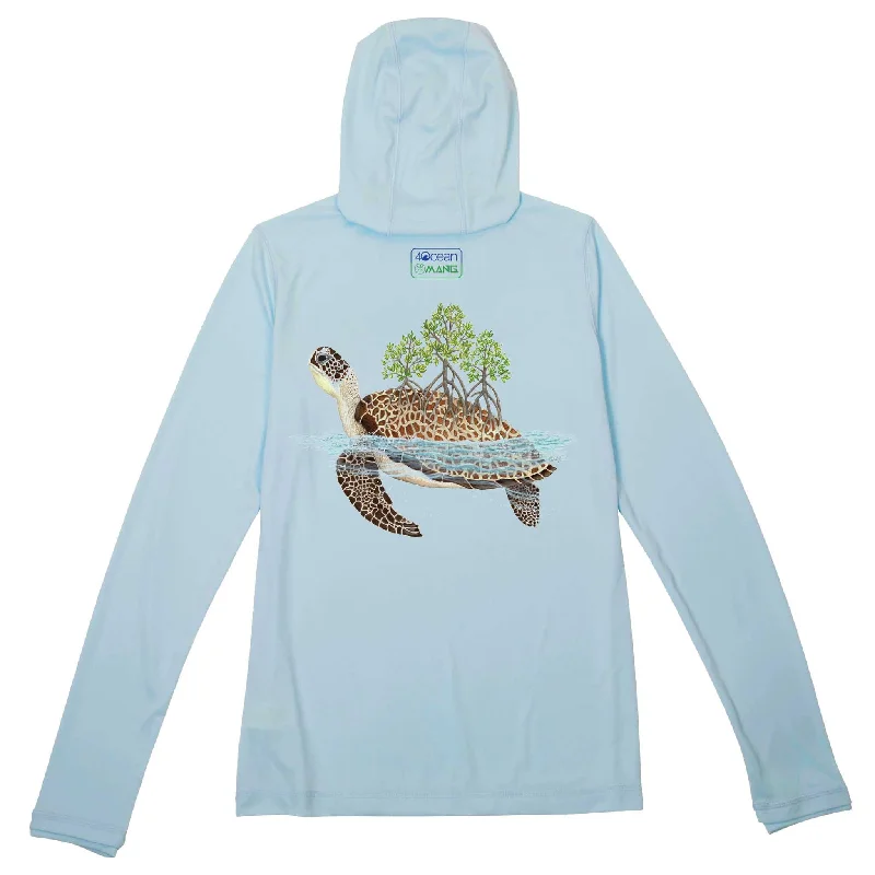 Women's Contemporary Apparel Sporty Streetwear 4ocean Turtle Eco Hoodie - Women's