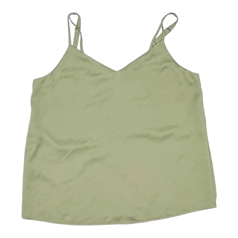 GREEN BLOUSE SLEEVELESS by SKIES ARE BLUE Size:S