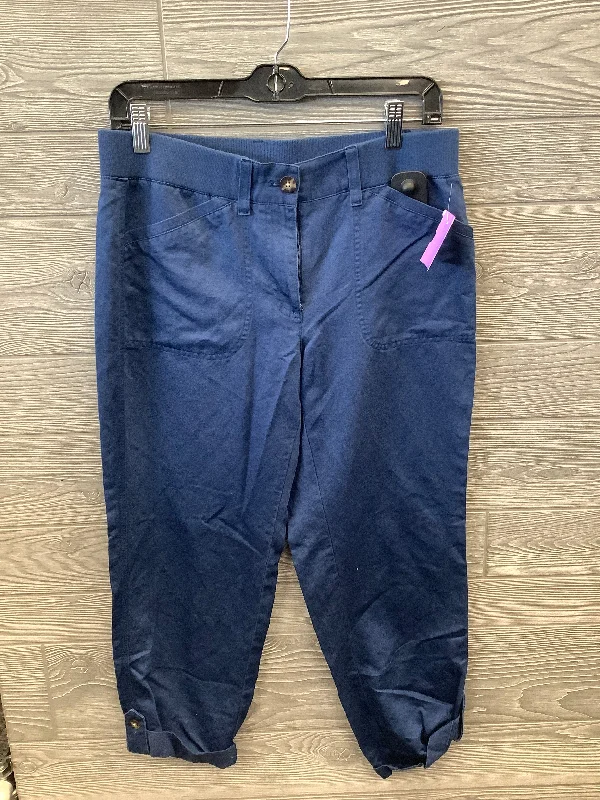 Capris By J. Jill In Blue, Size: 6