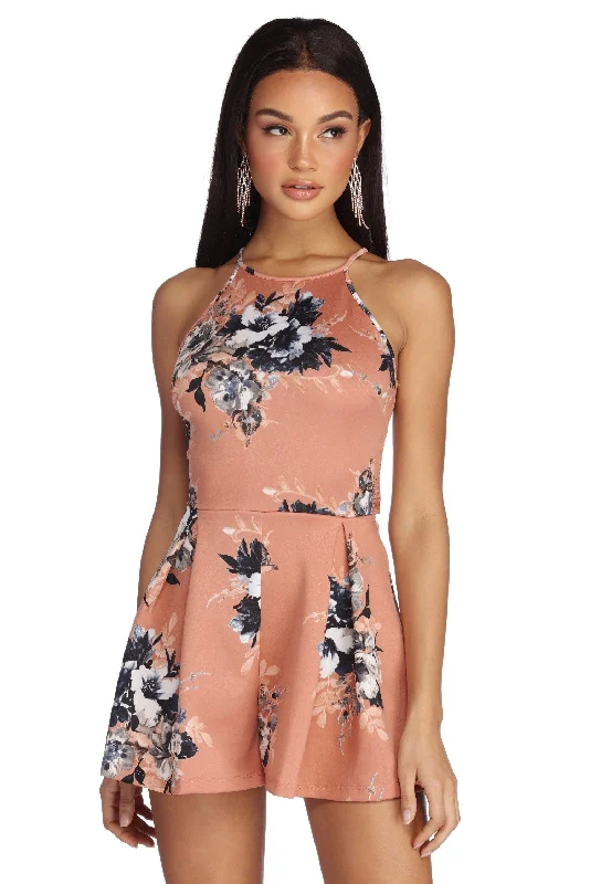 Festival Fashion End Of Month Blowout Lace Famous Floral Romper
