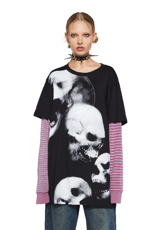 Everyday Wear Romantic Date - Night Ensemble Illusive Hallucinations Long Sleeve Top Everyday Wear Romantic Date - Night Ensemble Illusive Hallucinations Long Sleeve Top