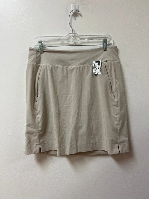 Athletic Skort By Athleta In Cream, Size: 10