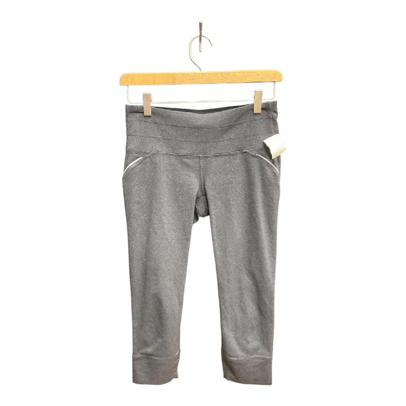 Athletic Capris By Athleta In Grey, Size: Xs