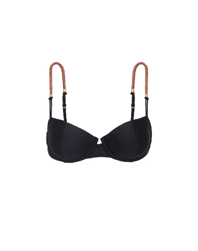 Women Wear Brands Evening Elegance Elis Nissi Top - Black