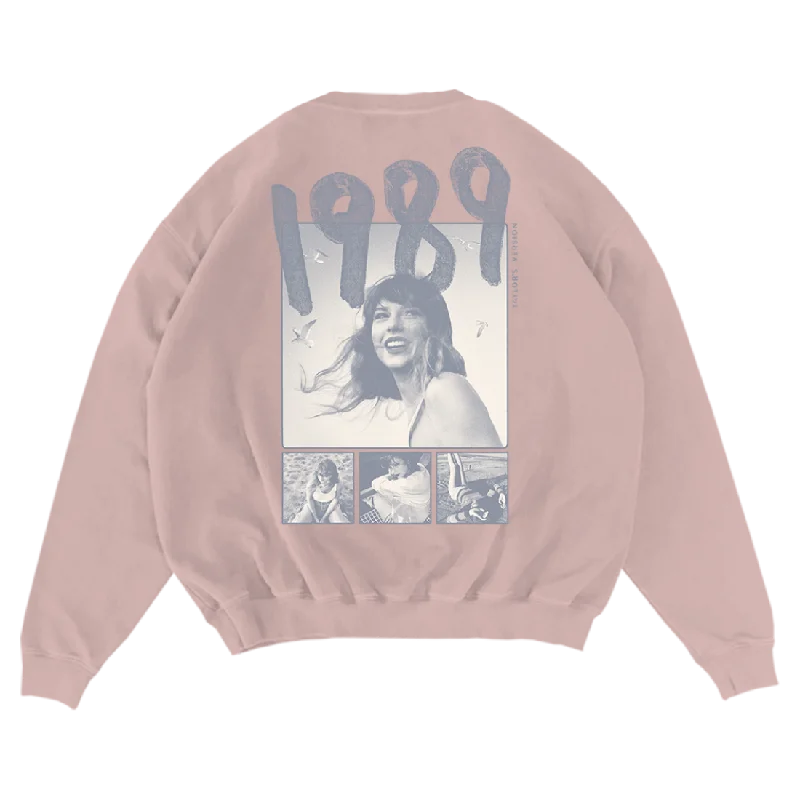 Women's Professional Outfit Unleash Your Trendy Side 1989 (Taylor's Version) Pink Crewneck Women's Professional Outfit Unleash Your Trendy Side 1989 (Taylor's Version) Pink Crewneck