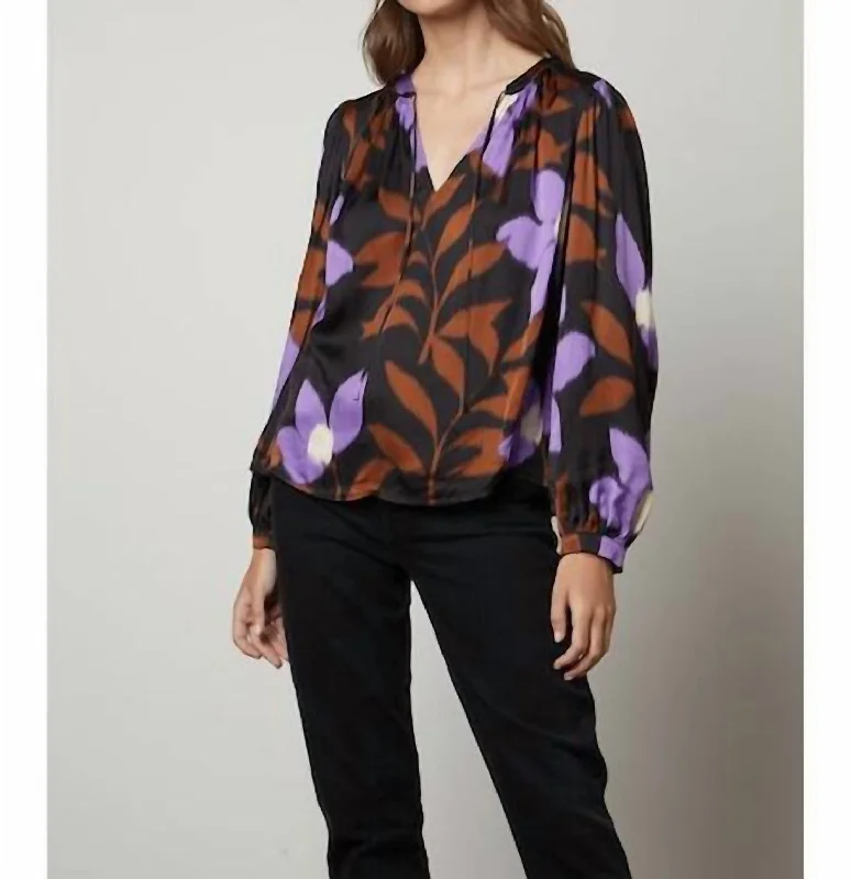 Formal Garments For Women Trend Alert Isra Print Blouse In Fiji