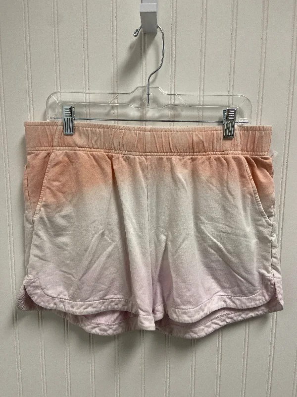 Shorts Designer By Lilly Pulitzer In Orange & Pink, Size: L