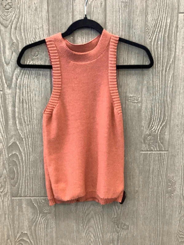 Pink Top Sleeveless Bke, Size S