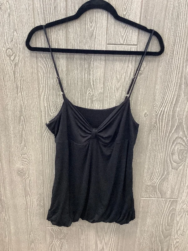 Top Sleeveless By Mix It In Black, Size: L