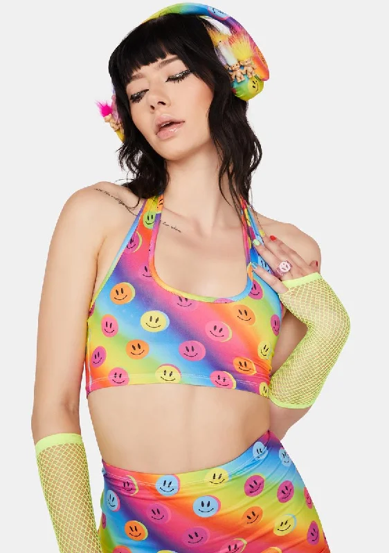 Women's Formal Clothes Flash Sale Event Never Been Happier Halter Top