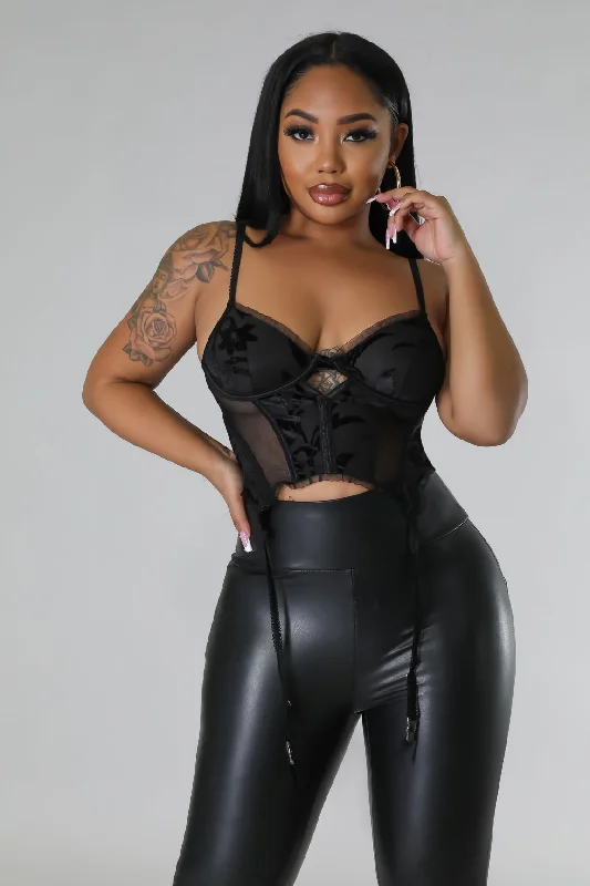 Step Ahead, Lead The Trend Gaze Stealer Corset Top