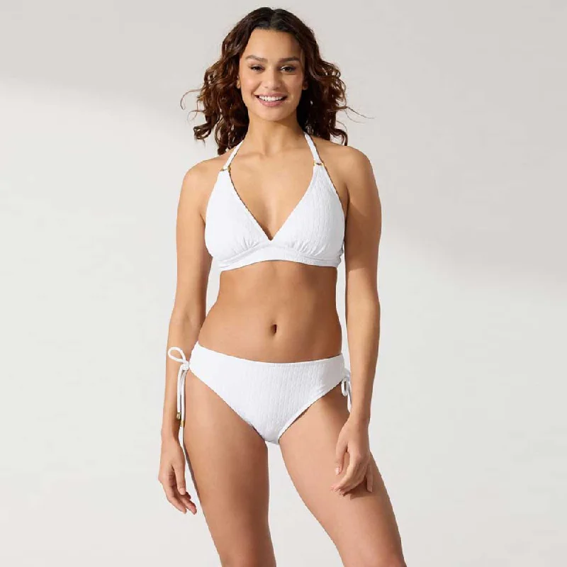 Break Fashion Norms Tommy Bahama Cable Beach Halter Top - White*