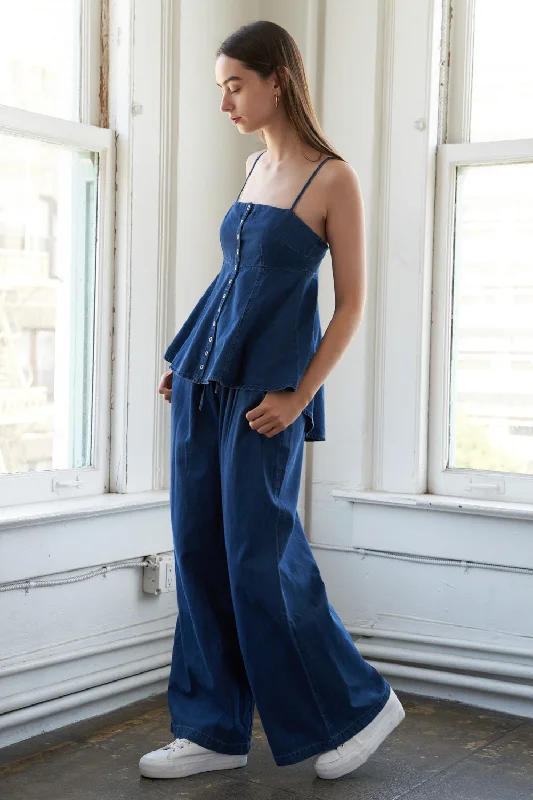 Luxury Fashion Discounts AUTHENTIC MOMENTS LIGHTWEIGHT DENIM TOP