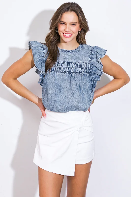 Shop Now For Exclusive Discounts A MAGIC MOMENT WOVEN TOP