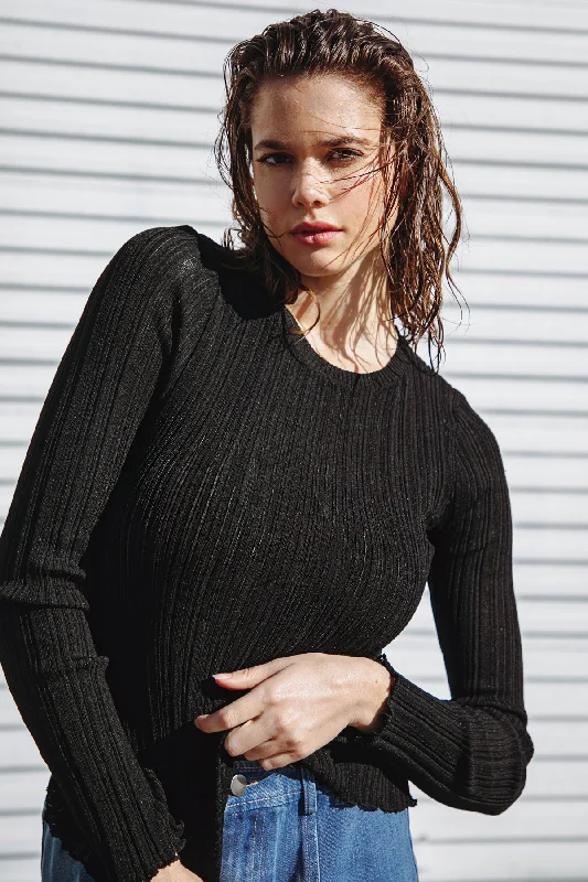 Chic Trend Collection ALL BETS ARE OFF SWEATER TOP