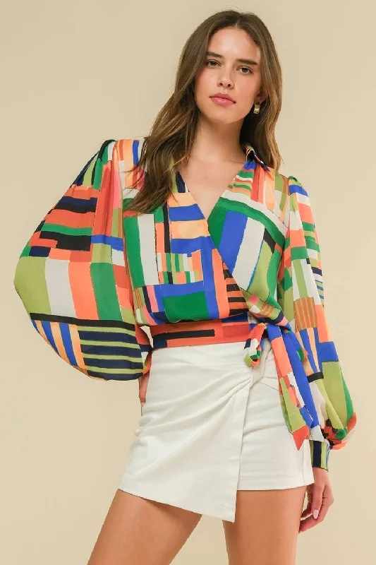 Get More, Spend Less SHOWING SUCCESS WOVEN TOP
