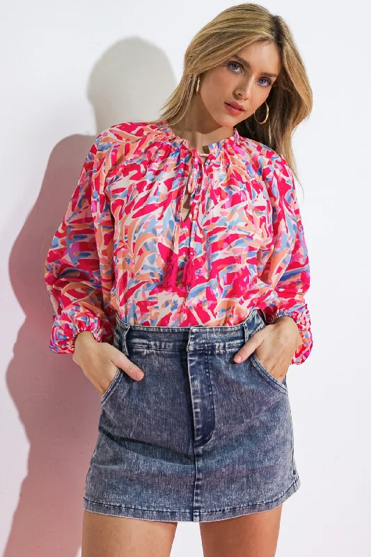 Fashion Sale MISTLETOE MOMENT WOVEN TOP