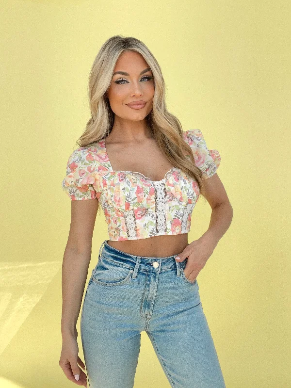 Fashion-Forward Looks At Low Prices Peony Perfection Top