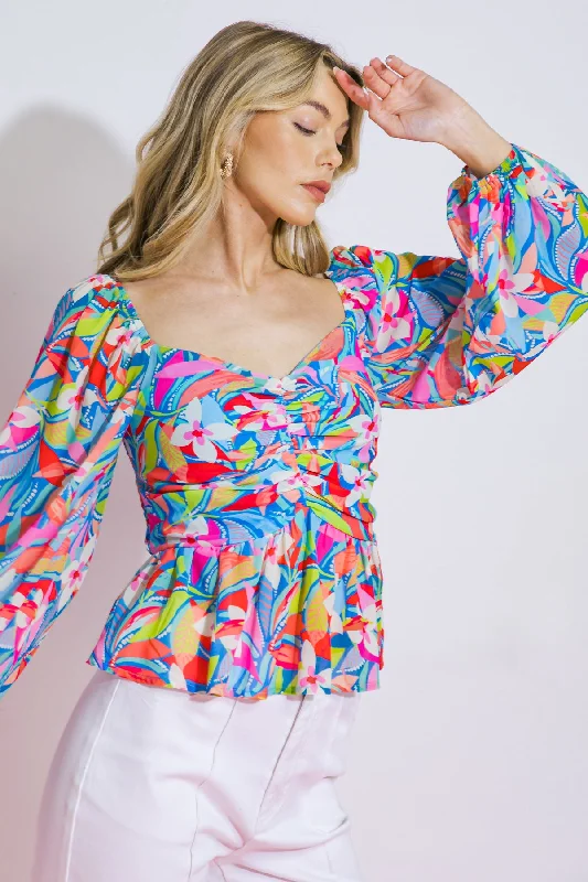 The Best Time To Shop Is Now I NEVER KNEW WOVEN TOP
