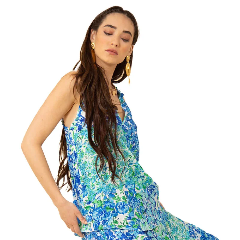 Today's Best Deals – Don't Wait Hale Bob Adeline Halter Top - Blue