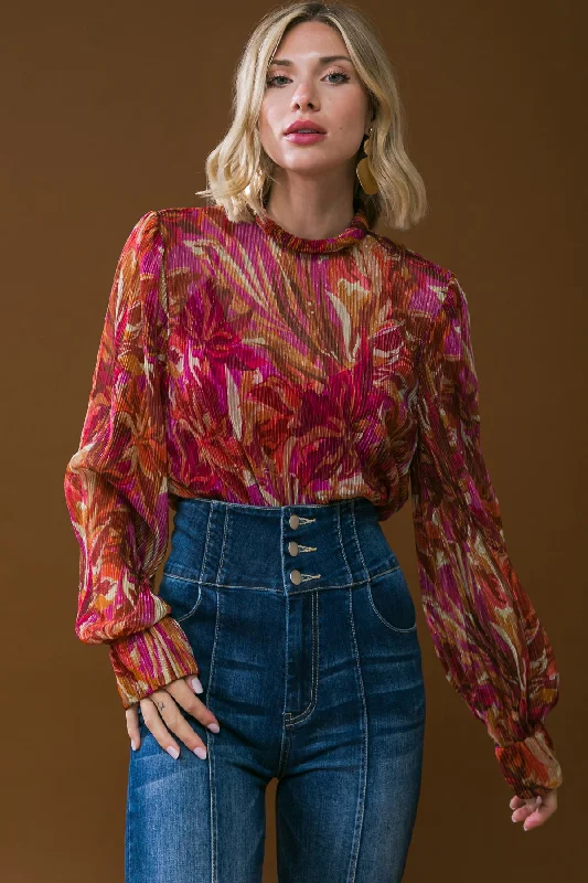 You'll Love Us Because CRUSHING ON YOU WOVEN TOP