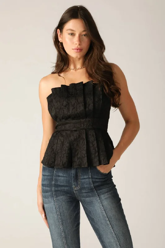 Incredible Savings For A Limited Period ELEGANT ESSENCE WOVEN TOP