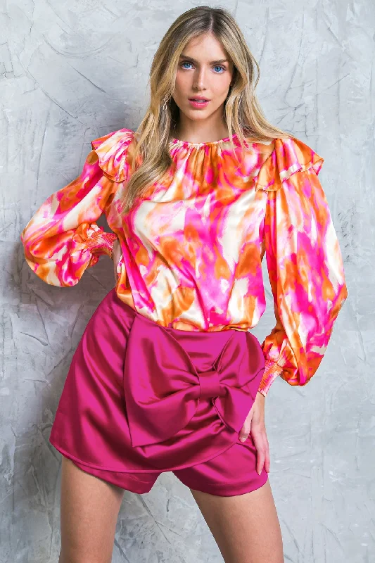 Amazing Prices On The Styles You Love FEELING SPICE WOVEN TOP