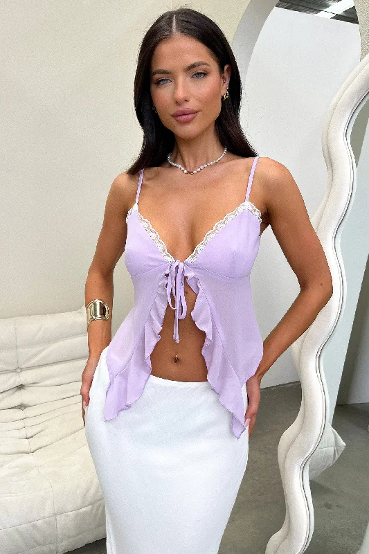 Limited Stock – Hurry Before It'S Gone Bridget Top - Lilac