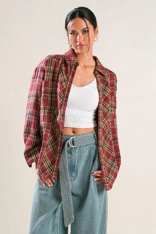 Edgy Fashion Deals TIMELESS CHARM WOVEN TOP