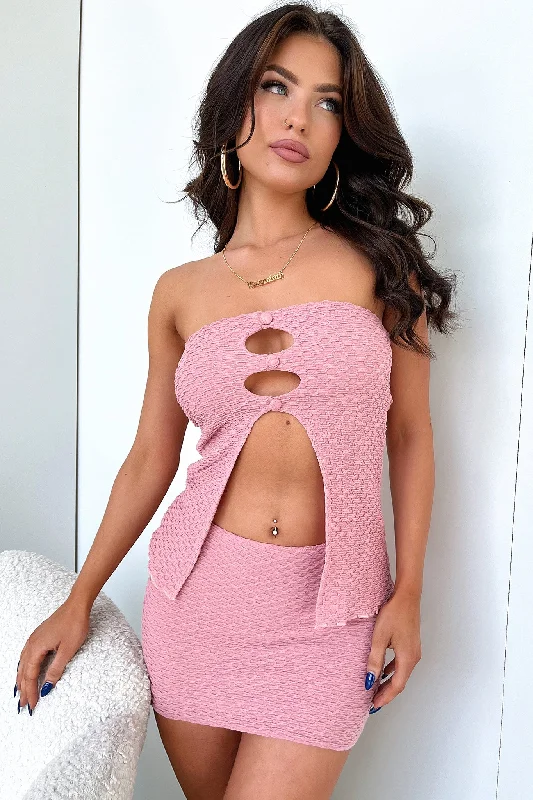 Special Offer For You Aleah Top - Pink
