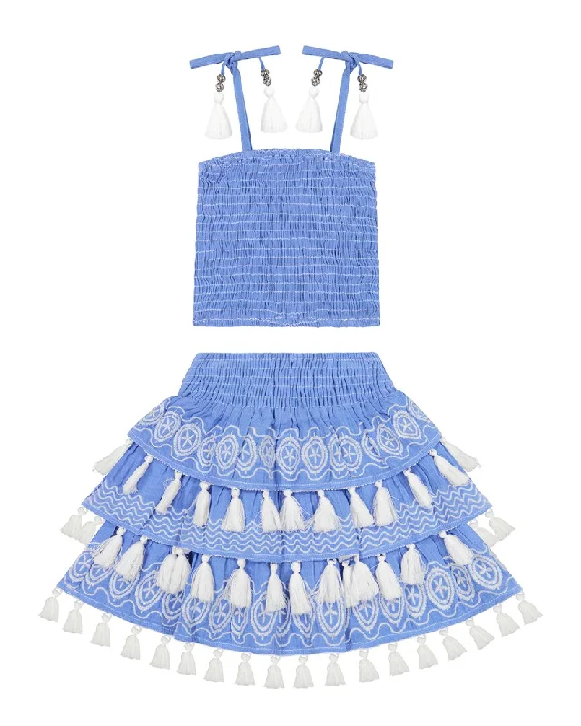 Best Prices Of The Season Mer St Barth Louisa Top & Skirt Set