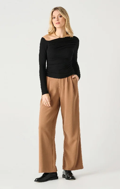 Elevated Casual Discounts Rita Drape Front Top