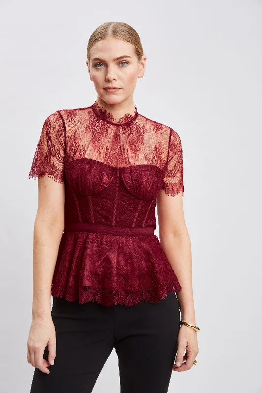 Get Ready For The Weekend With Big Savings Lace Corset Top