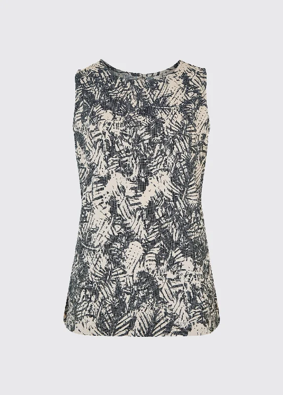 Statement Fashion Offers Clonegal Printed Top - Navy Multi