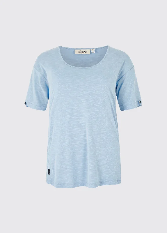 Must-Have Looks, Must-Get Deals Cloyne Short Sleeved Top - Light Sky