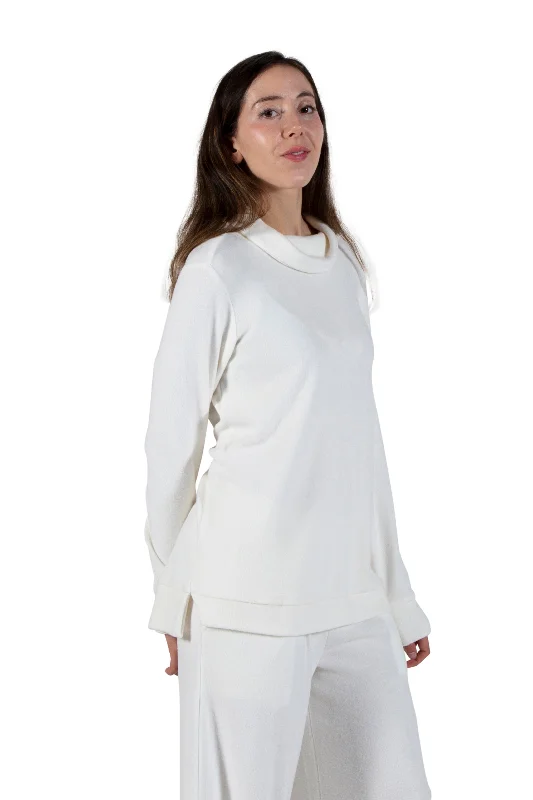 Contemporary Fashion Sale Comfort Luxe Collection Cozy Knit Cowl Neck Top