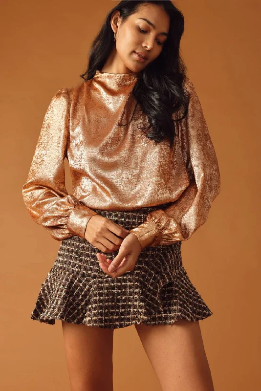 Fashion-Forward Offers SWEET SENTIMENTS WOVEN TOP