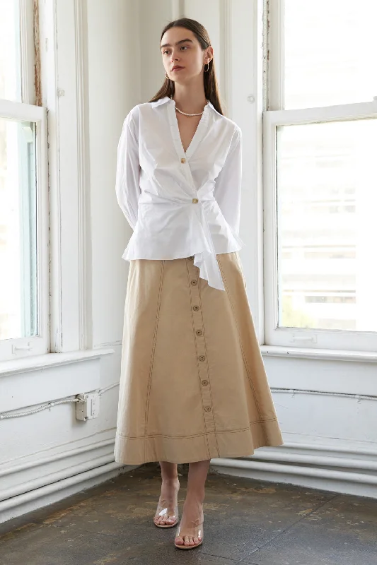 Special Promotions Available For A Short Time WANDERLUST ASH WOVEN TOP
