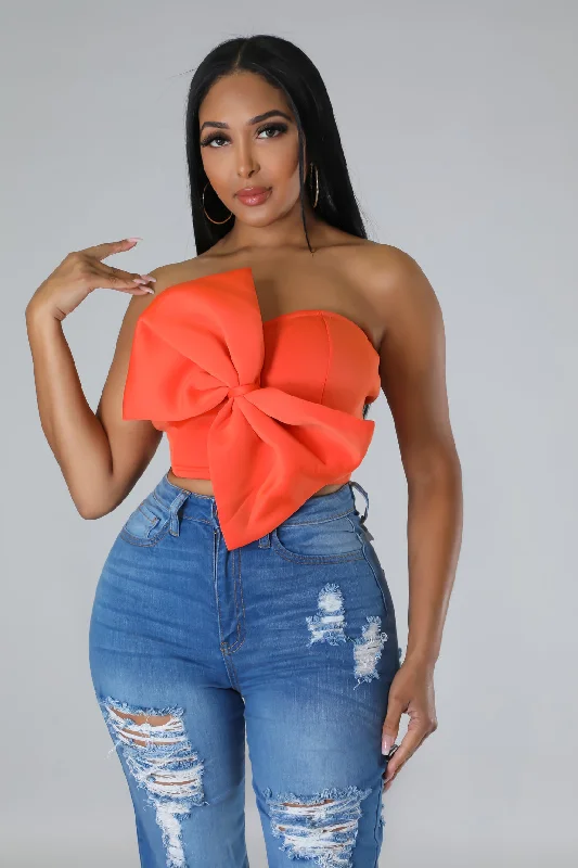 Seasonal Fashion Lil Bow Babe Top