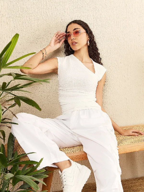 Today's Best Deals – Don't Wait Cotton Stretchable Asymmetrical Top