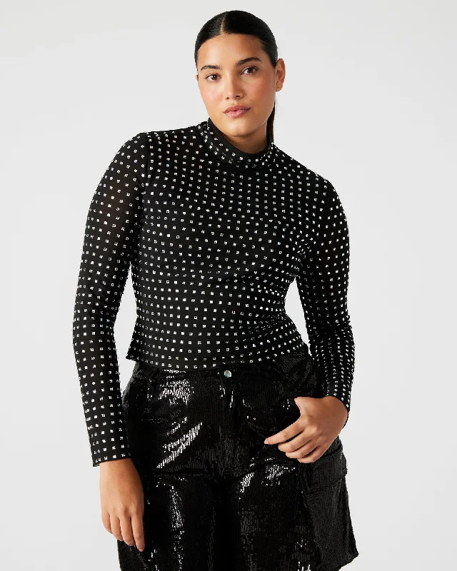Everyday Elegance Sale MELVINA TOP BLACK