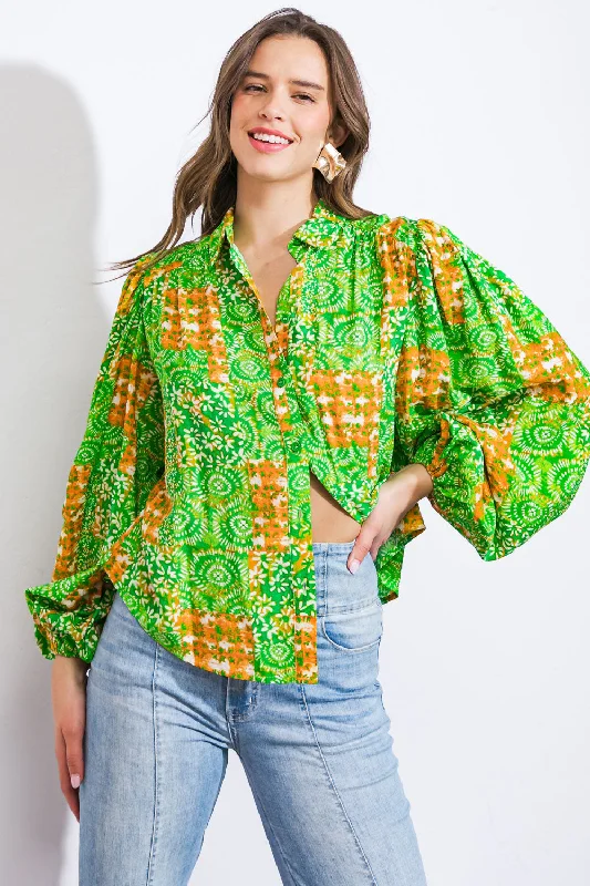 Chic Trends Unveiled ALL OF MY LOVE WOVEN TOP