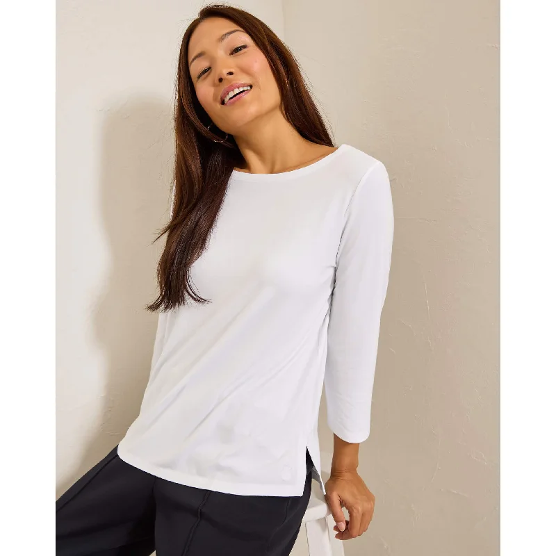 Clearance Sale, All Cheap Tommy Bahama Women's Kona Isles 3/4 Sleeve Boat Neck Top - White Clearance Sale, All Cheap Tommy Bahama Women's Kona Isles 3/4 Sleeve Boat Neck Top - White
