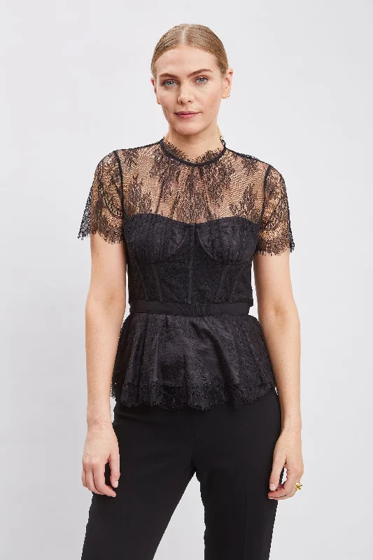 Limited-Time Weekend Offers Lace Corset Top