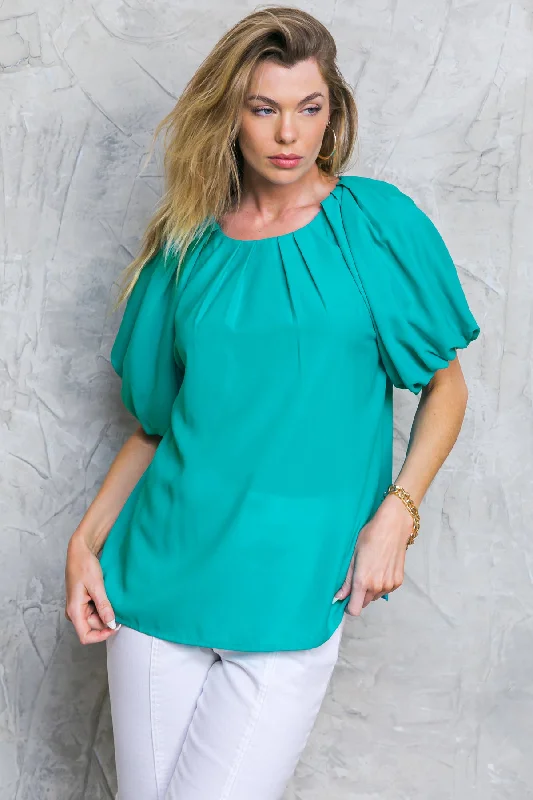 Limited Time Offers LOVED ALWAYS WOVEN TOP