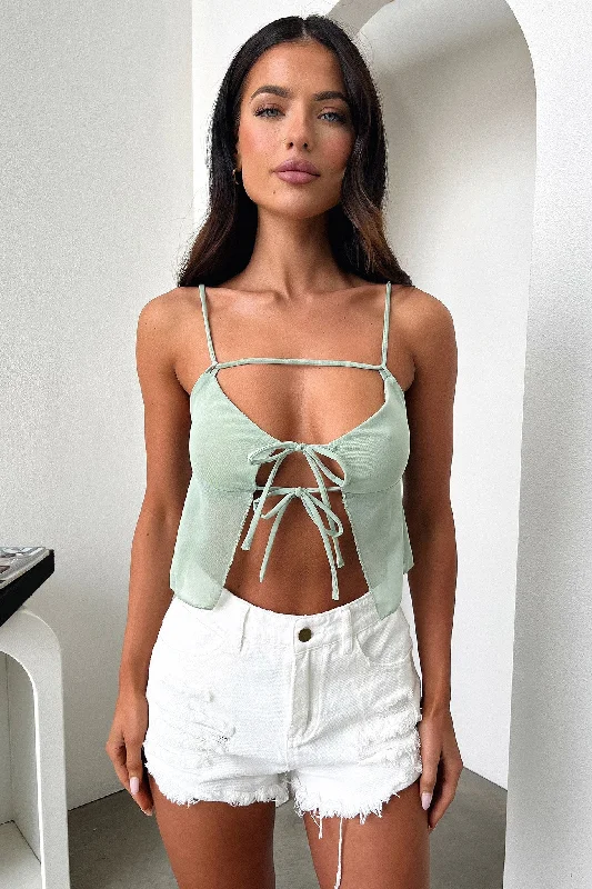 Fall Sale, Prices Drop Liotta Top - Sage