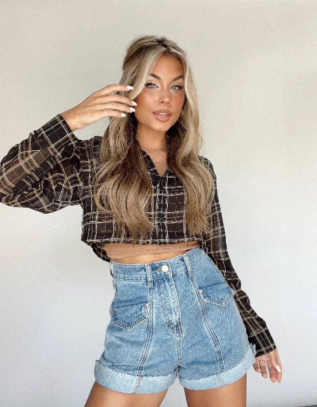 Statement Pieces At Statement Savings From The City Plaid Top