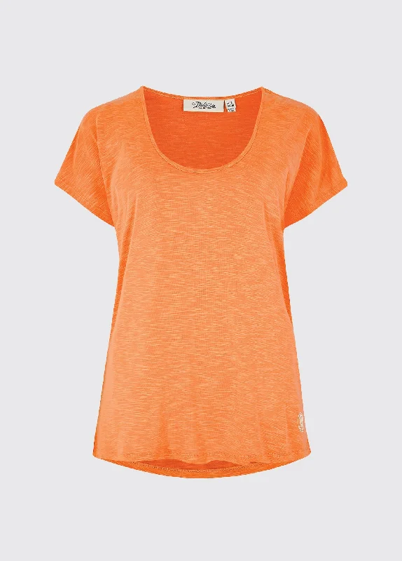 Don't Miss Out Castlecomer Top - Tangerine